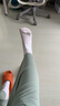 浪莎丝袜男士夏季薄款冰丝中筒袜抑菌皮鞋袜透气夏天黑色袜子10双白色 实拍图