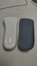 七分爆米花内增高鞋垫女男半垫隐形增高不变形不塌陷超软减震鞋垫 【1双】爆米增高/白底灰面 2.5cm 隐形增高+防塌陷 实拍图