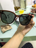 LOHO折叠墨镜女2025高级感太阳镜男偏光开车防晒防紫外线超轻gm眼镜 实拍图