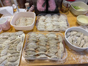 京东京造 饺子盒食品级PP5 可计时手提大容量冰箱保鲜收纳盒 （二层一盖） 实拍图