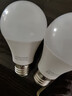 超亮led灯泡e27螺口家用白光暖光护眼照明3W5W7W9W12瓦球泡节能灯 超亮【24W】好灯好质量 白光【2支装】 实拍图