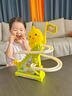 喜迪奇婴儿玩具小鸭子爬楼梯电动轨道滑滑梯宝宝早教抬头训练周岁礼物 实拍图