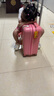AO WEI LA OW小黄鸭儿童行李箱可坐骑拉杆箱登机旅行箱生日礼物密码箱宝宝皮箱 甜筒鸭拉链扶手脚踏可折叠 20英寸 适合1-5岁可登中大型飞机 实拍图