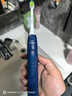 飞利浦（PHILIPS）【肖战推荐】电动牙刷钻石3系 生日礼物 情侣款送男生女友 微泡水流HX5181/02星云蓝 国家补贴 实拍图