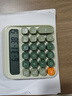 得力（deli） 圆点高按键语音计算器 12位数字宽屏显示 高颜值学生/办公用品 若草色TE26 实拍图