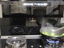 Lerma分体式集成灶家用变频大吸力自动清洗抽油烟机燃气灶一体灶套装侧吸下排式烟灶套餐 90cm小开孔款(爆吸变频烟机+猛火灶) 天然气12T 实拍图