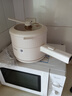 美的（Midea）电煮锅 小电锅 宿舍小锅 学生宿舍泡面电火锅 电蒸锅多功能辅食锅XZE2017 1.6L配蒸笼【国家补贴】 实拍图