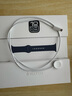 Apple/苹果 Watch Series 10 智能手表GPS款42毫米银色铝金属表壳丹宁色运动型表带S/M MX1J3CH/B 实拍图