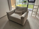 京东京造2025年新款沙发床一体两用防污抗菌耐造猫抓布单人小户型沙发1.2m 实拍图