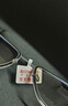 BOSS男女款黑色钛镜框银色镜腿光学眼镜架眼镜框 1197 RZZ 56MM 实拍图