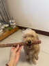 疯狂小狗中大型犬金毛边牧磨牙洁齿棒 巨无霸牛皮夹心卷欧芹&鸭肉味 200g 实拍图