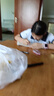 polo衫短袖t恤女2025新款夏季宽松港风设计感小众正肩翻领上衣服 藏青拼白灰色 M （95-105斤） 实拍图