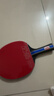 双鱼（DOUBLE FISH） 乒乓球拍初学者成品拍双面反胶皮套装快攻型学生业余训练乒乓拍 横拍 336A 双横长柄 实拍图