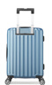 新秀丽（Samsonite）行李箱25英寸拉杆箱竖条纹大容量旅行箱包托运密码箱蓝色GU9 实拍图