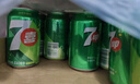 百事可乐七喜7UP 柠檬味 碳酸饮料汽水 330ml*24听胖罐 整箱装 实拍图
