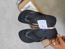 havaianas哈唯纳Top炫彩夹脚人字拖女夏海边平底拖鞋亲子款 0090-火耀黑 39-40 巴西码 实拍图