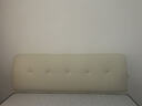 顾家家居（KUKA）奶油风猫爪皮床双人床卧室双层靠包DS9116B米白1.8米+整网弹簧垫 实拍图