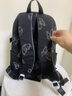 JCZS日系书包初中女生大容量高颜值ins风小众简约双肩背包高中大学生 黑色+挂饰加大加厚防水 实拍图