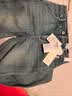 逸阳（ESE-Y）直筒牛仔裤女春秋季款宽松显瘦白色窄版阔腿长裤子女 复古蓝 28 实拍图