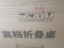 不锈钢折叠桌子便携式烧烤桌户外摆摊商 加厚长70cm宽70cm高55cm可折叠 实拍图