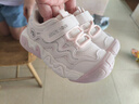 牧童儿童运动鞋2025秋冬新款女童轻便减震户外小童鞋加绒男童跑步鞋子 浅绯粉（舒适双网） 27 鞋内长17.5cm/适合脚长17.0cm 实拍图