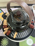 GLASSLOCK盖朗仿真碳火围炉煮茶器套装全玻璃0胶水养生壶恒温电陶炉家用办公桌花茶不挑器具乔迁礼物取暖器 实拍图