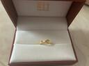 周生生永系列黄金戒指 无尽的爱 足金丝带开口戒女款 27924R计价 2.49克(含工费100元) 实拍图