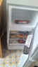 长城（GREAT WALL FRIDGE）家用迷你小冰箱小型冷冻冷藏保鲜宿舍出租房办公室节能省电双开门电冰箱 银色83L【一级能效 全国联保】 实拍图