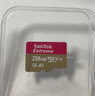 闪迪（SanDisk）256GB TF(MicroSD)内存卡 4K极速金卡A2 V30 U3行车记录仪 运动相机无人机 监控存储卡 读190MB/s 实拍图