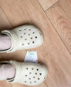 crocs卡骆驰洞洞鞋贝雅男鞋女鞋轻便耐磨一脚蹬拖鞋休闲鞋|10126 卵石色-2V3 43 (270mm) 实拍图