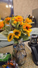 盛世泰堡 向日葵仿真花束假花花艺摆件太阳花手捧花绢花拍照道具5支装  实拍图