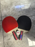 红双喜乒乓球拍双拍两只装对拍娱乐训练健身乒乓球成品拍2支初学者 【京东物流】初学款直拍2支+6球 实拍图