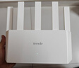 Tenda腾达路由器【千兆WiFi6+穿墙王】无线AX3000信号增强家用放大器Mesh国家补贴金榜一名云霄白立式 实拍图