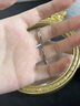 MZMZ铂金戒指男PT950白金钻戒情侣结订婚对戒情人节生日礼物送女友 【就近仓直发/当次日达】轻奢活口情侣戒指（爆款） 实拍图