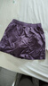 蕉内棉棉305H全棉睡裤男女士春夏季居家短裤100%纯棉情侣家居裤睡衣 【女士】深灰紫 S 实拍图