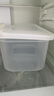 禧天龙冰箱保鲜盒食品级冰箱收纳盒塑料密封盒蔬菜水果冷冻盒 2.7L 3个 实拍图