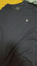 杰克·琼斯（JACK&JONES）25年男装T恤男夏季T恤舒适男士短袖凉感多色上衣纯色水洗不易走形 E38藏蓝色 预售6月23日发货 M 实拍图