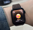Apple/苹果 Watch Series 10智能手表蜂窝款42毫米玫瑰金色铝金属表壳淡桃粉色运动型表带S/M MWXQ3CH/B 实拍图