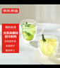 京东京造 玻璃杯 个人专用茶水杯子双层玻璃耐热咖啡马克杯380ml 实拍图