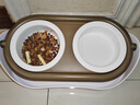 HELLOJOY陶瓷猫碗护颈防打翻宠物狗碗猫盆猫粮猫食盆猫咪饭碗斜口双碗  实拍图