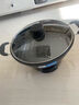 扬子电炒锅多功能家用铸铁电热锅电炒菜锅煎炒煮一体电饭锅电煮锅插电锅1-10人 经典款：四灯铸铁锅 36CM无蒸笼【加厚加深】 实拍图