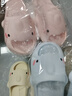 明星同款 高颜值2代萌鲨鱼厚底增高拖鞋防滑户外多巴胺拖鞋女士 蓝色 38-39 实拍图