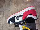 耐克NIKE男女经典休闲鞋SB ALLEYOOP新年红运动鞋CJ0882-102白黑43 实拍图