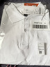 罗蒙男童短袖polo衫校服春夏新款T恤女童班服 白色短袖POLO衫 150 实拍图