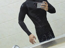 艾伦伯顿（Alen Botun）健身服男套装高弹压缩秋季保暖内衣速干衣冬天运动紧身训练跑步服 科幻两件套A M (115-130)斤 实拍图