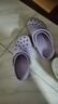 名创优品（MINISO）洞洞鞋女款2025新款eva防滑防臭沙滩鞋增高凉拖鞋女夏季外穿 卡其 40-41 实拍图