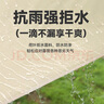 九千谷天幕帐篷黑胶户外露营野餐防晒防雨便携遮阳棚3*3m方形牛津布8065 实拍图