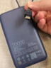 小米（MI）【3C认证】自带线充电宝20000 33W 深空蓝 适用小米/红米/redmi/苹果/安卓/手机可上飞机/火车 实拍图