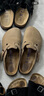 BIRKENSTOCK勃肯德国进口男女款涂油皮软底复古Boston包头拖鞋 棕色窄版1019484 36 实拍图