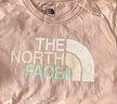 THE NORTH FACE北面童装男女童纯棉短袖T恤户外透气春夏|88ME LK6/粉色 薄款 140 M（140/68） 实拍图